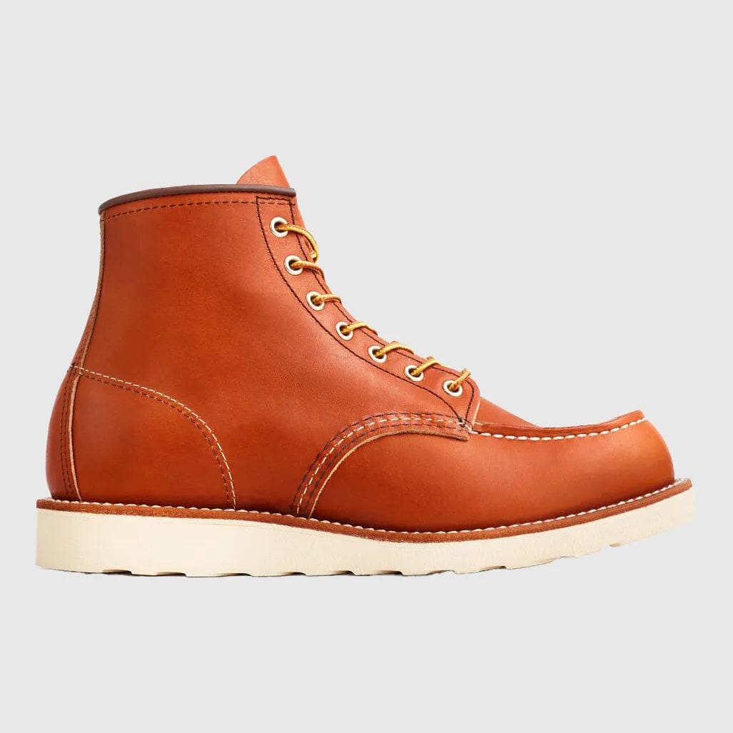 Red Wing Moc Toe Boots - Light Brown Boots Red Wing 