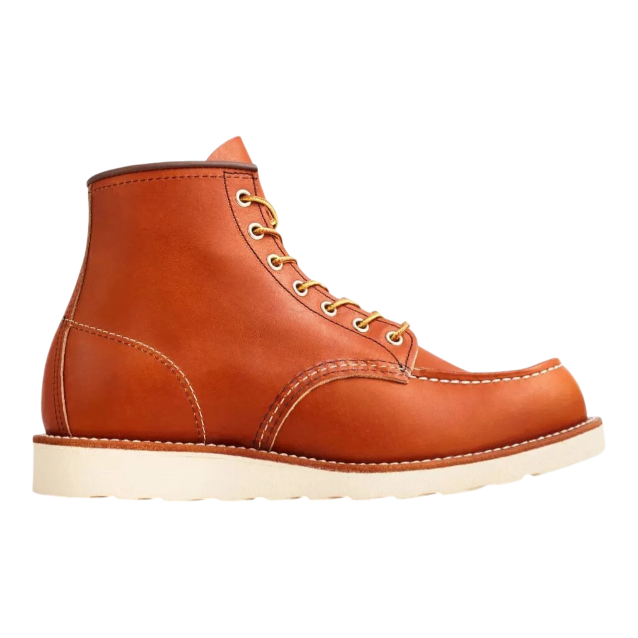 Red Wing Moc Toe Boots - Light Brown Boots Red Wing 