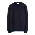 Rifò - Amedeo Cashmere Genser - Blu-Marrone Genser Rifò 