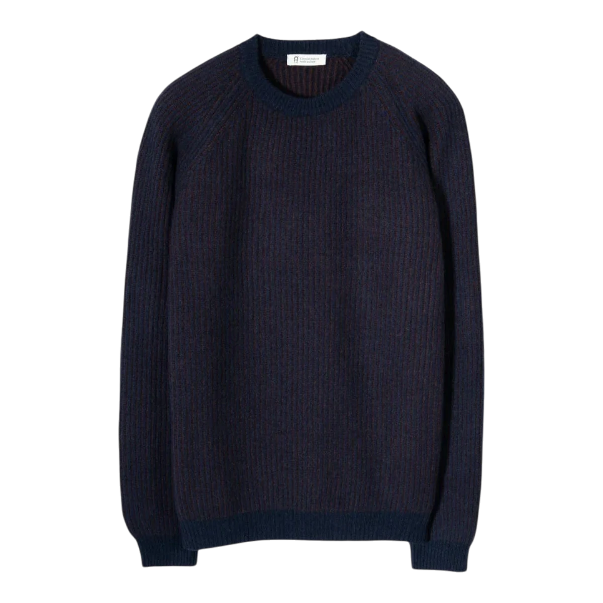 Rifò - Amedeo Cashmere Genser - Blu-Marrone Genser Rifò 