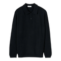 Rifò - Bernardo Cashmere Polo - Nero Ardesia Genser Rifò 