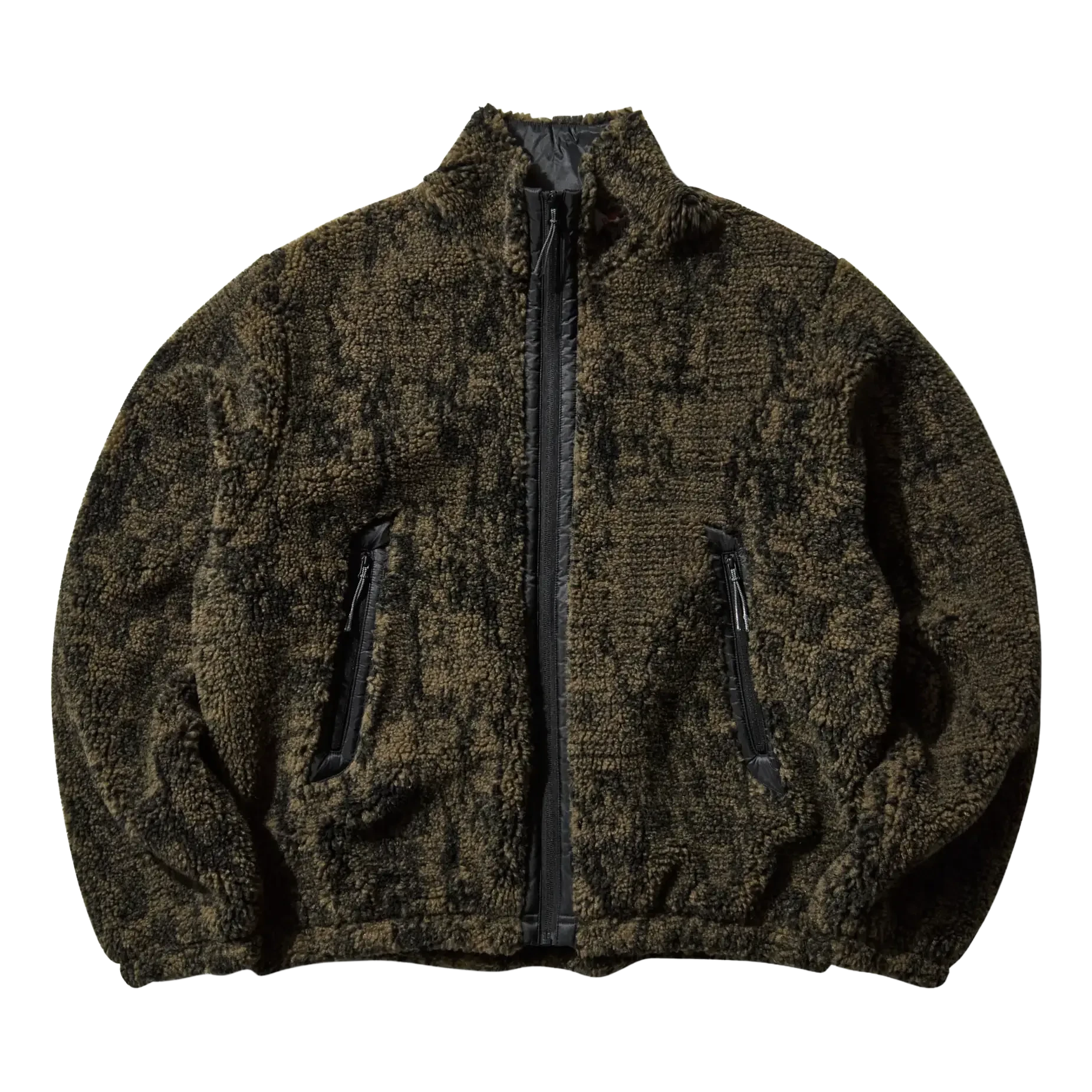 ROA Ewe Furry Jacket - Olive Jacket ROA 