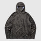 ROA Laki Melted Print UV Hoodie - Olive Hooded Sweatshirt ROA 
