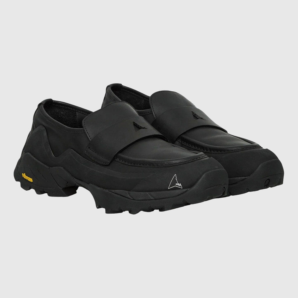 ROA Loafer - Black Shoes ROA 