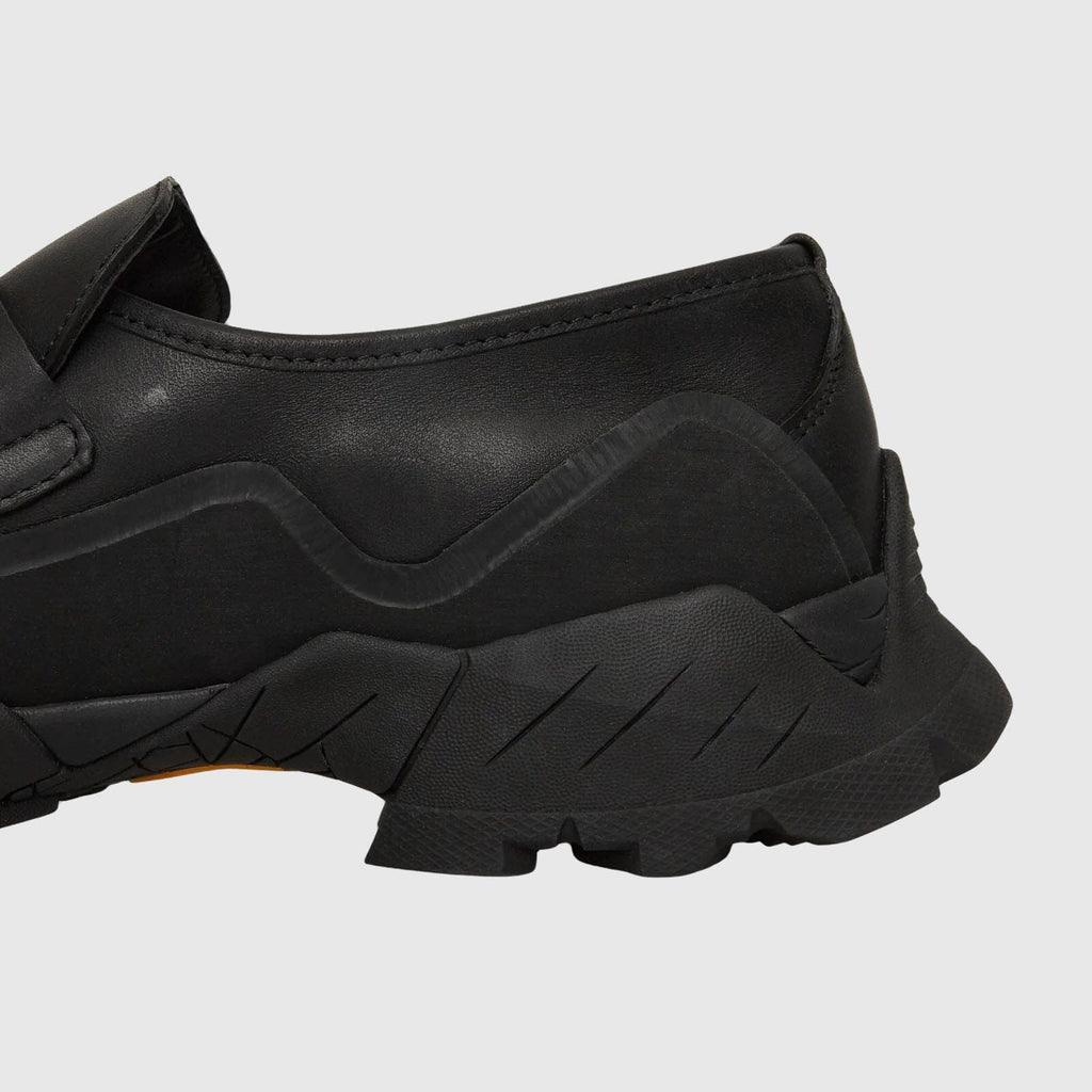 ROA Loafer - Black Shoes ROA 