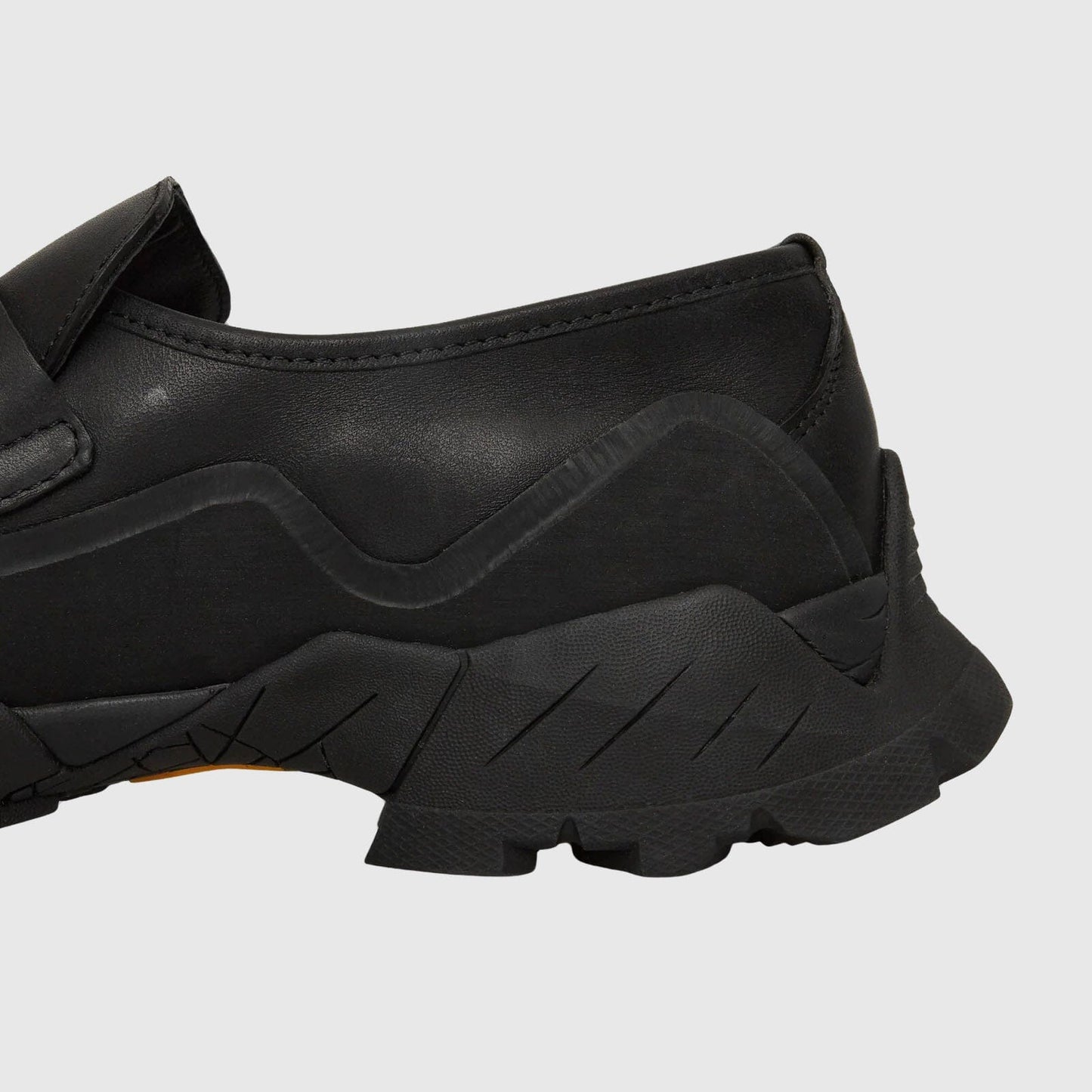 ROA Loafer - Black Shoes ROA 