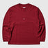 ROA Logo Organic Long Sleeve - Dark Red Longsleeve ROA 