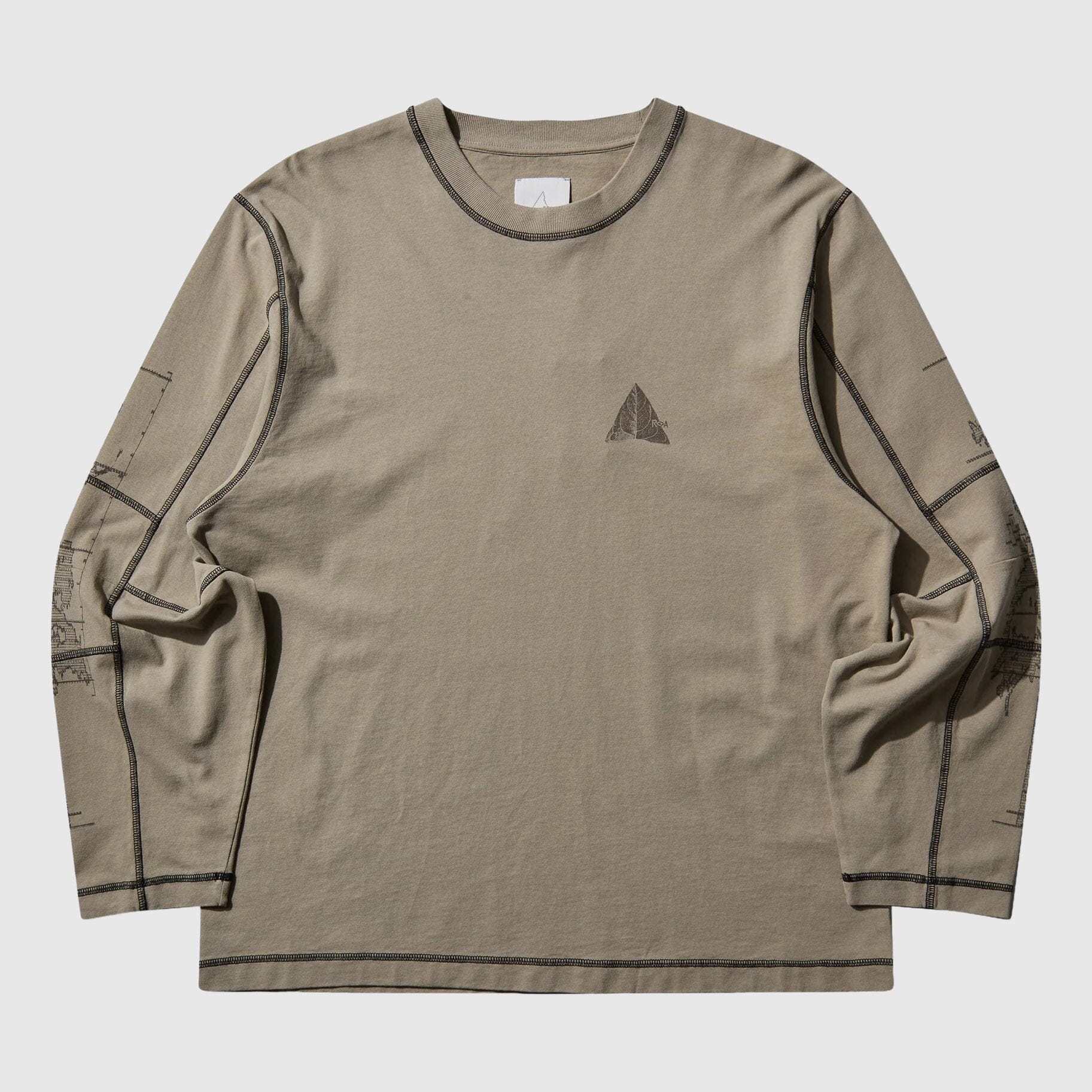 ROA Neolith Stitch Organic Long Sleeve - Pale Green Longsleeve ROA 