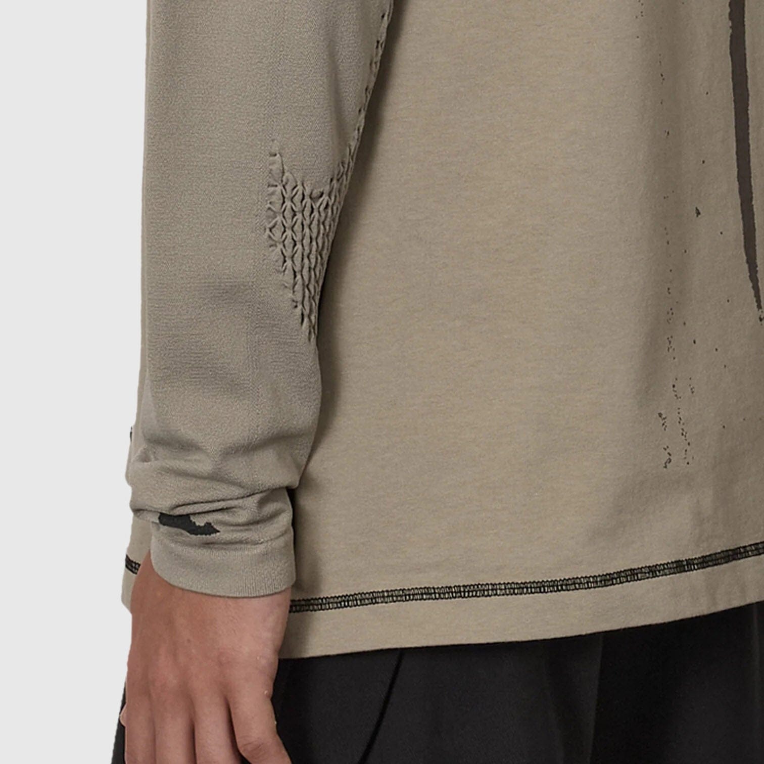 ROA Neolith Stitch Organic T Shirt - Pale Green T-shirt ROA 