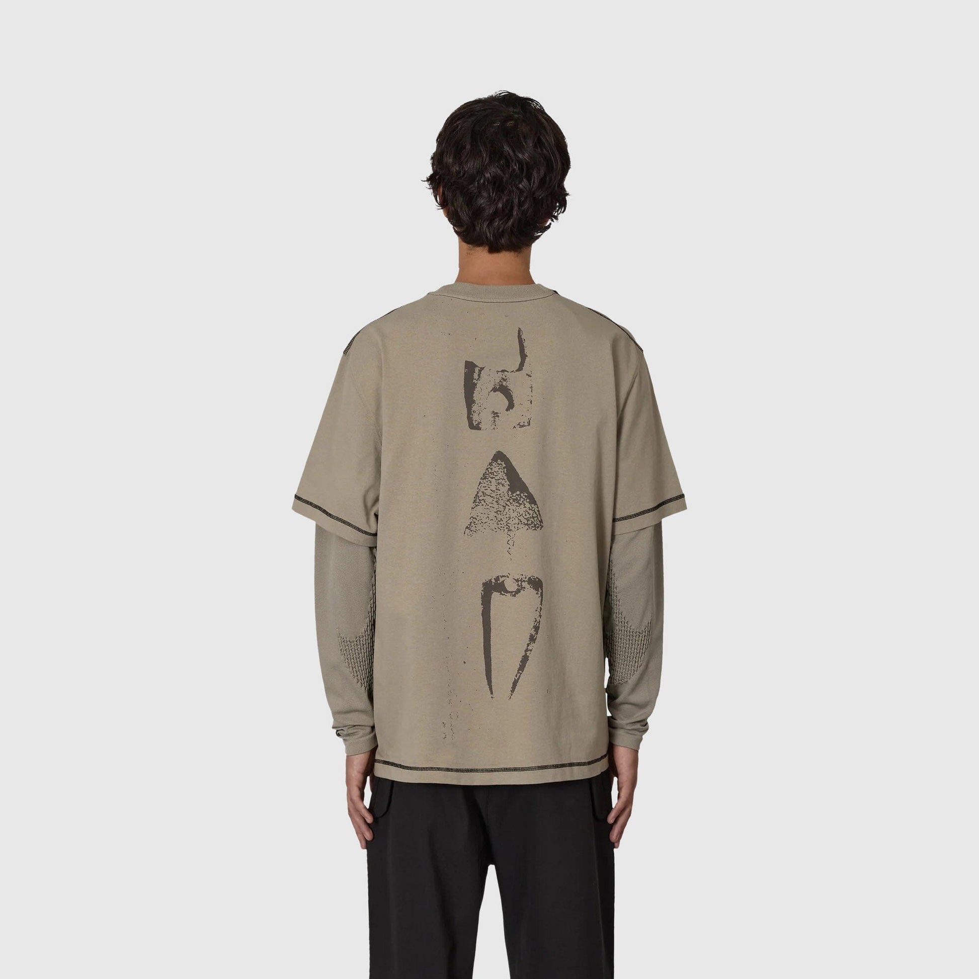 ROA Neolith Stitch Organic T Shirt - Pale Green T-shirt ROA 