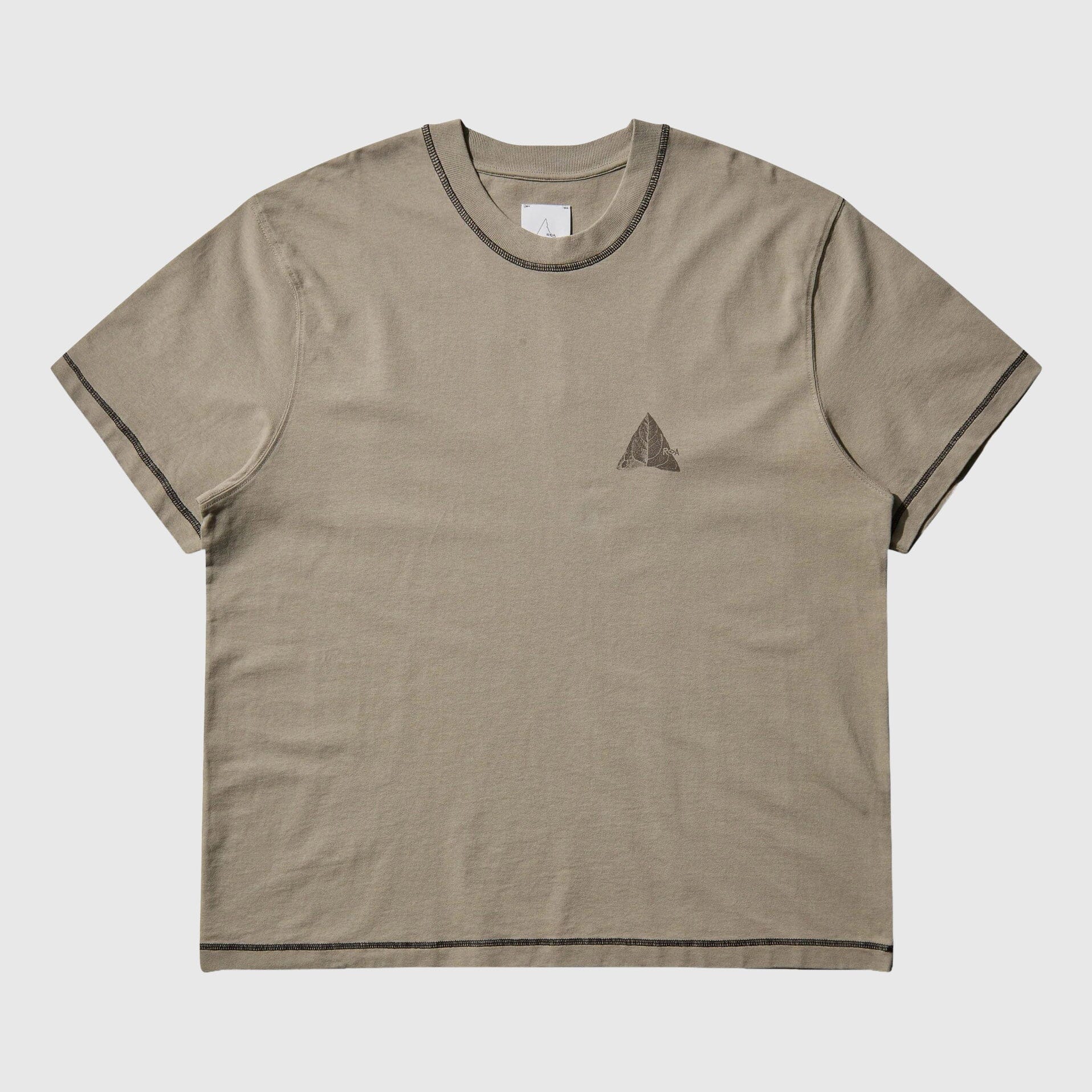 ROA Neolith Stitch Organic T Shirt - Pale Green T-shirt ROA 