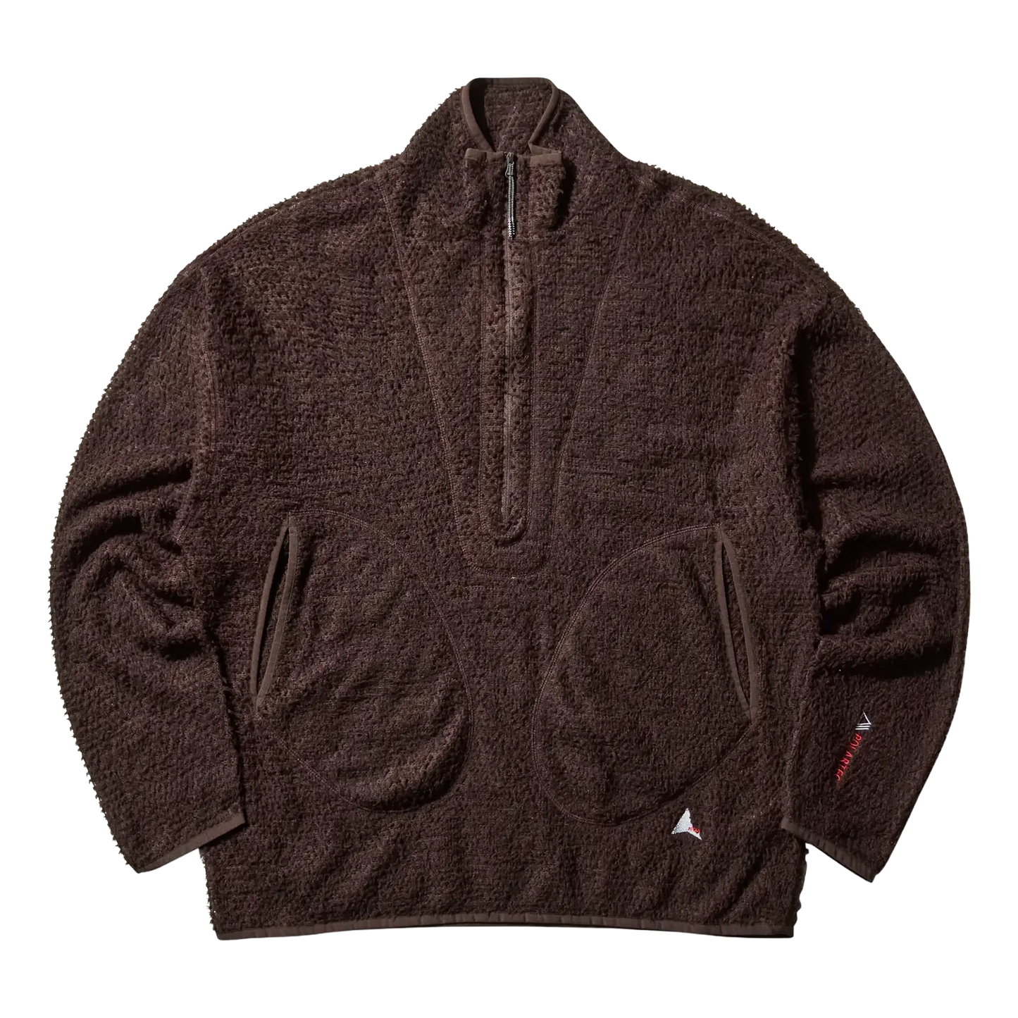 ROA Ocular Polartec Alpha Half Zip - Brown Sweatshirt ROA 