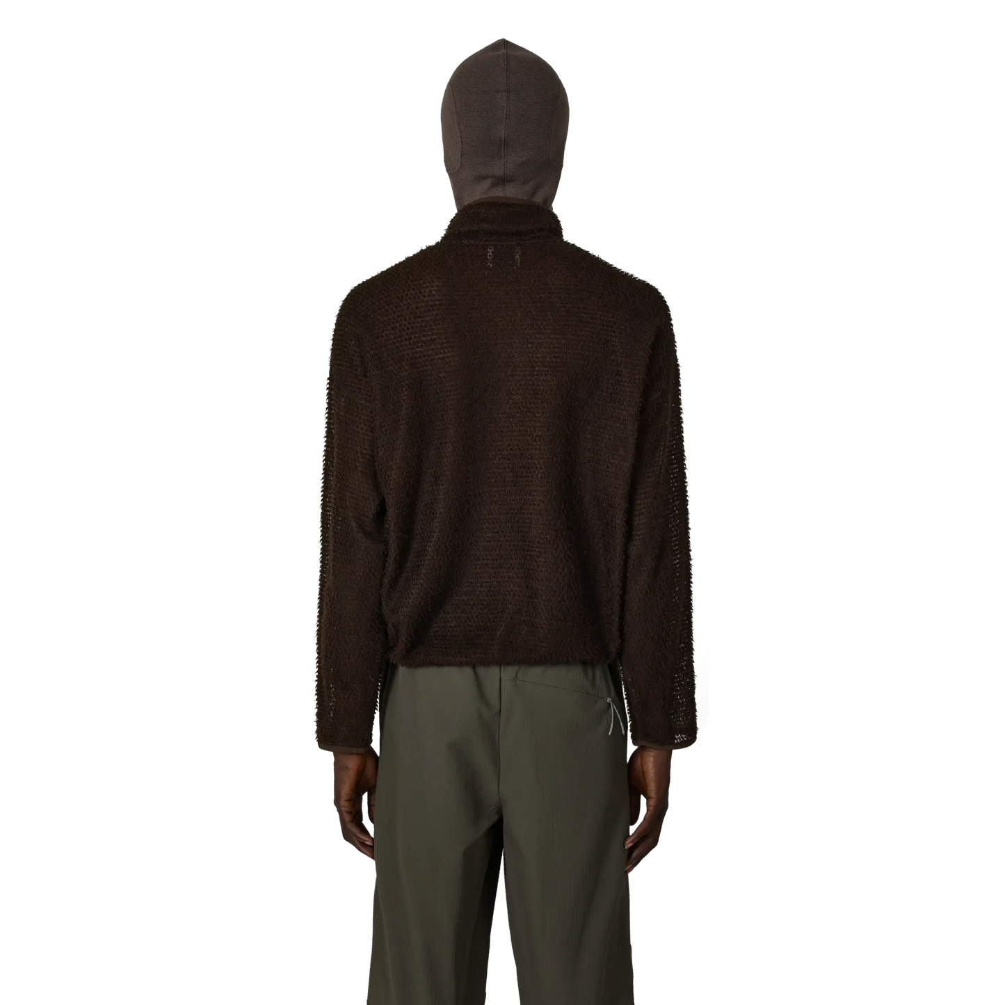 ROA Ocular Polartec Alpha Half Zip - Brown Sweatshirt ROA 