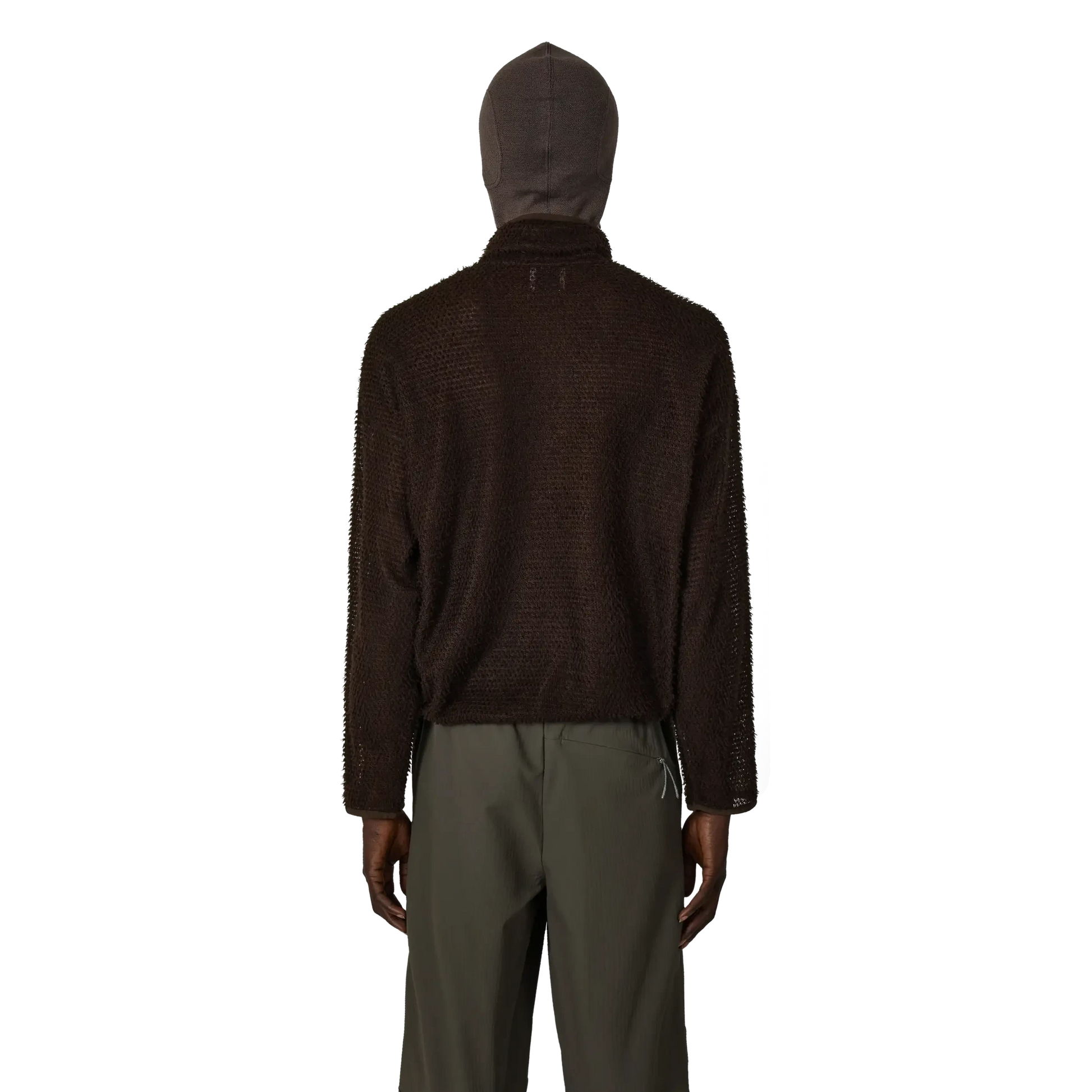 ROA Ocular Polartec Alpha Half Zip - Brown Sweatshirt ROA 