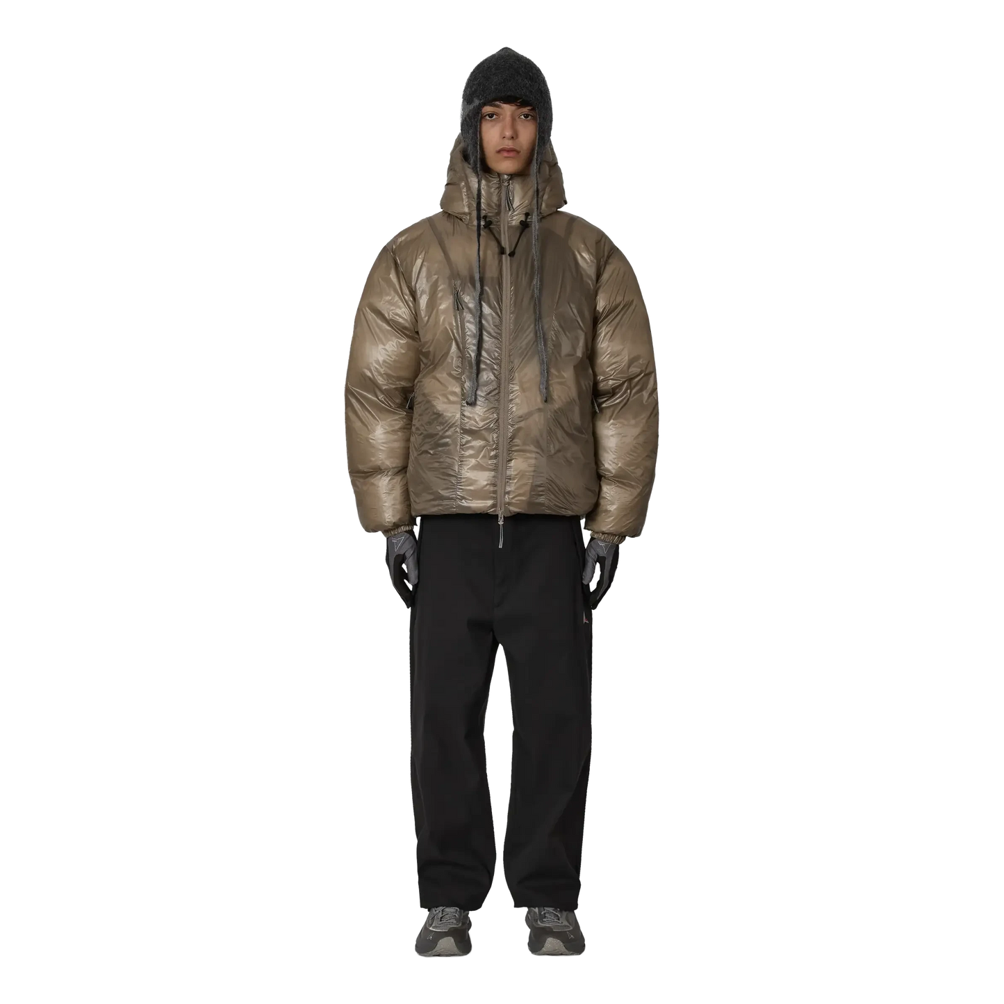 ROA Smooth Down Jacket - Taupe Jacket ROA 