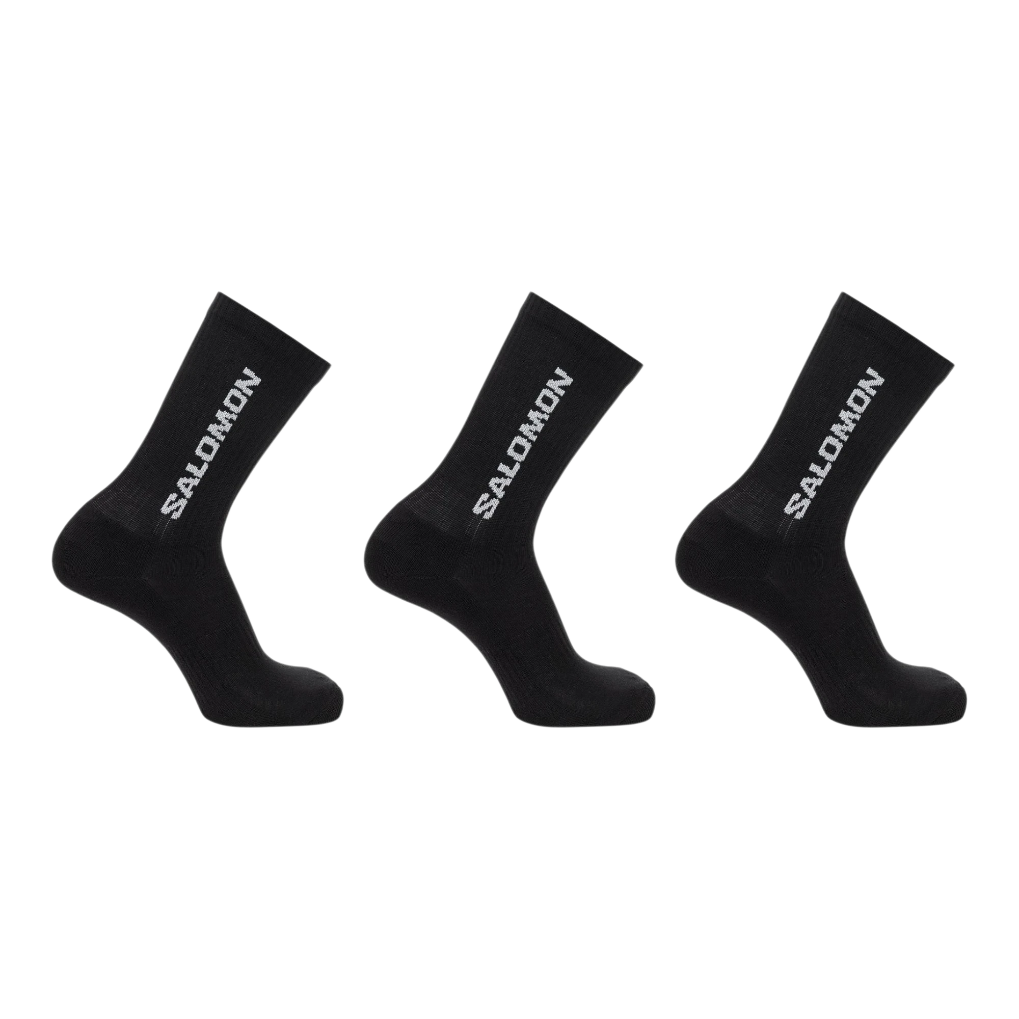 Salomon - Everyday Crew 3-Pack sokker - Black Sokker Salomon 