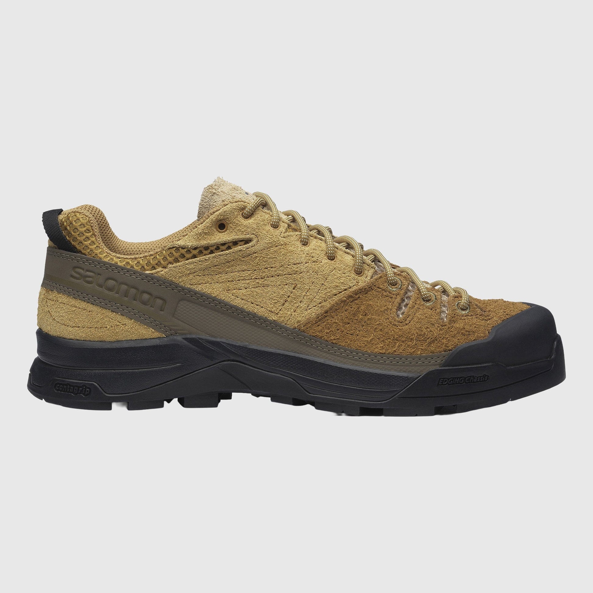 Salomon X-ALP SUEDE - Bronze Brown / Wood Thrush / Safari Sneakers Salomon 