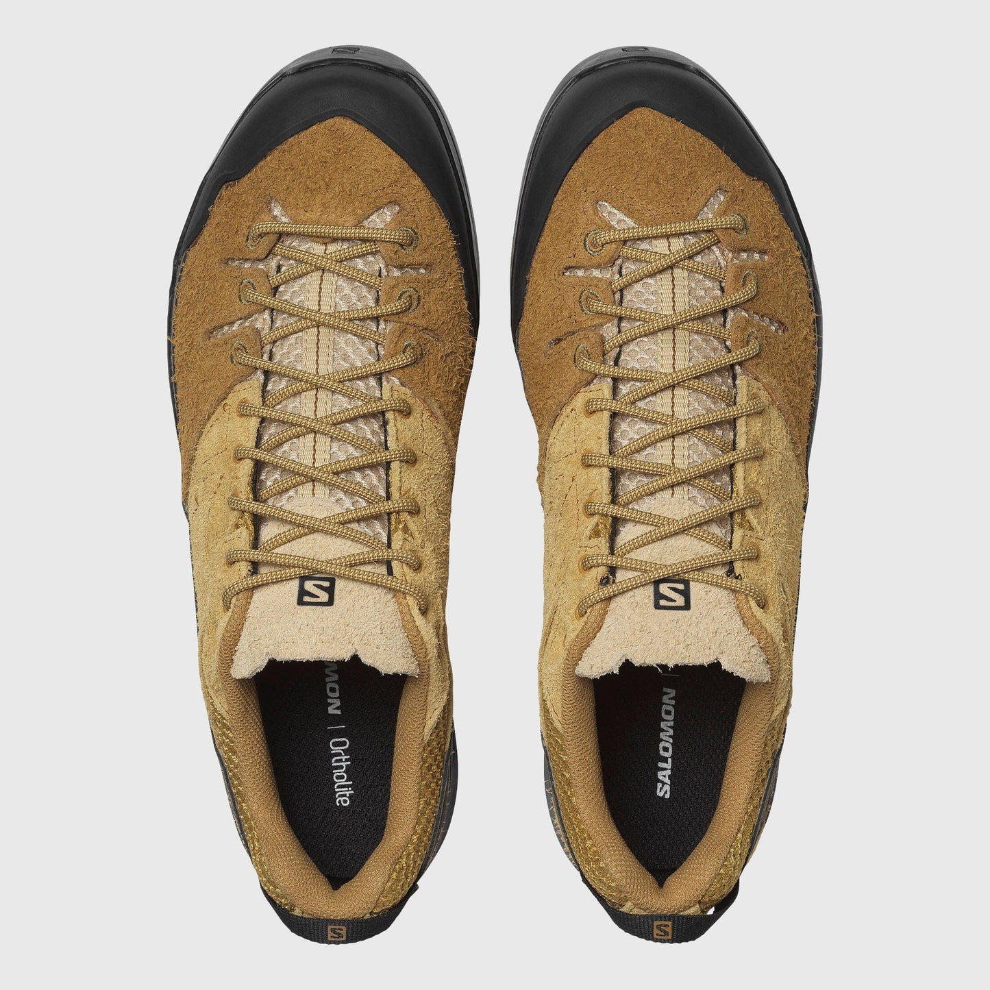 Salomon X-ALP SUEDE - Bronze Brown / Wood Thrush / Safari Sneakers Salomon 