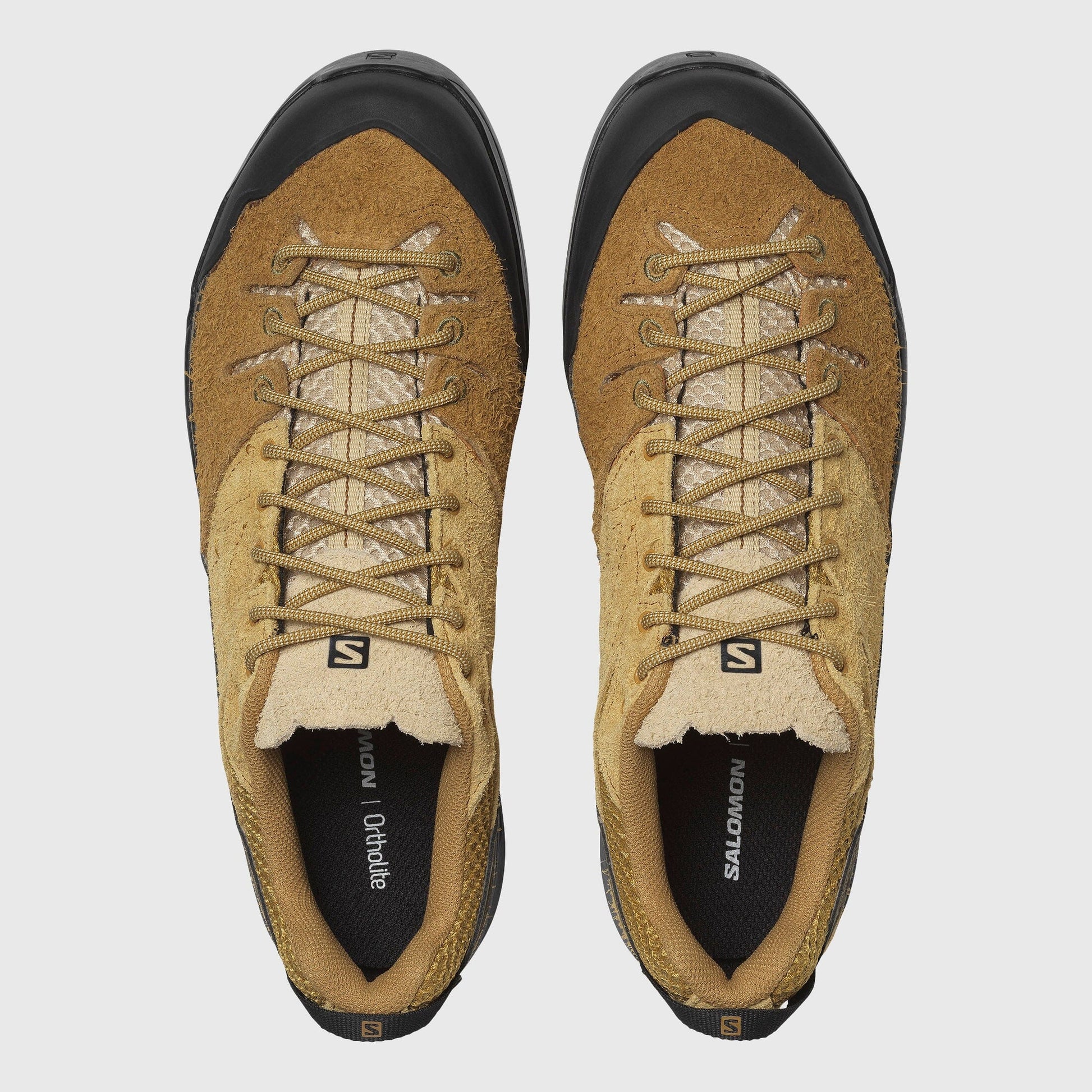 Salomon X-ALP SUEDE - Bronze Brown / Wood Thrush / Safari Sneakers Salomon 