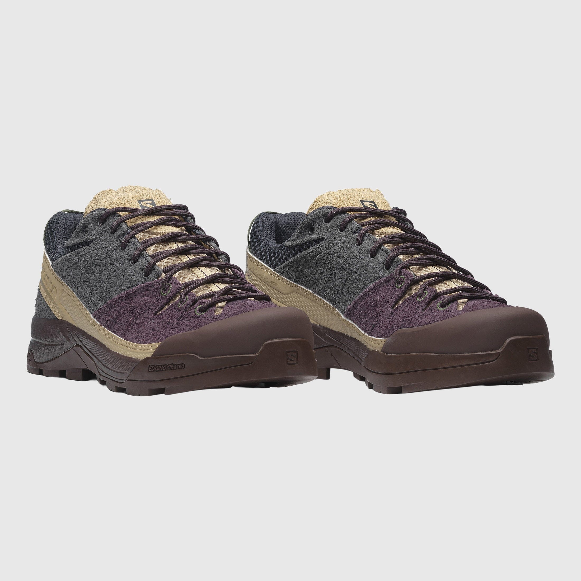 Salomon X-ALP SUEDE - Plum Perfect / Nine Iron / Safari Sneakers Salomon 