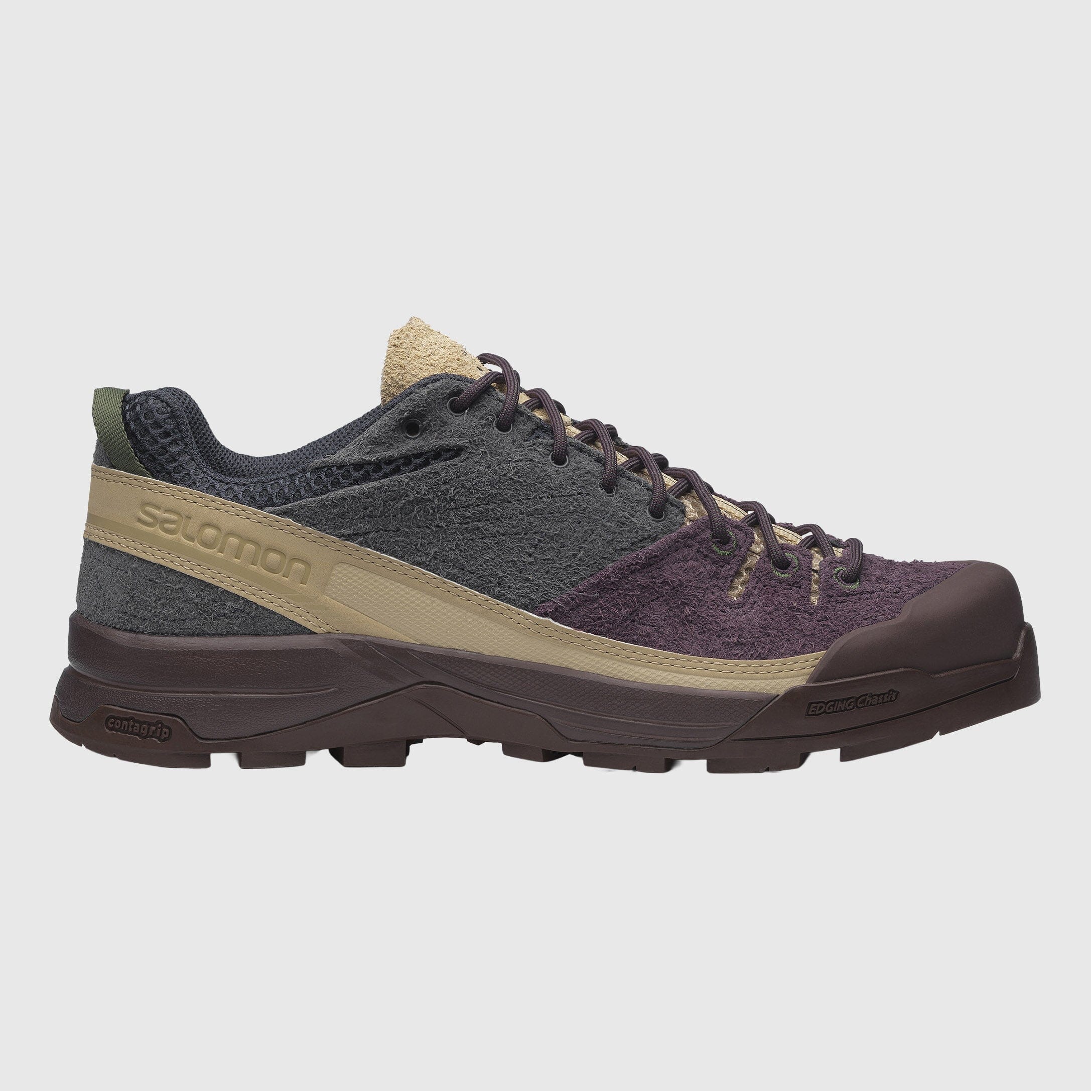 Salomon X-ALP SUEDE - Plum Perfect / Nine Iron / Safari Sneakers Salomon 