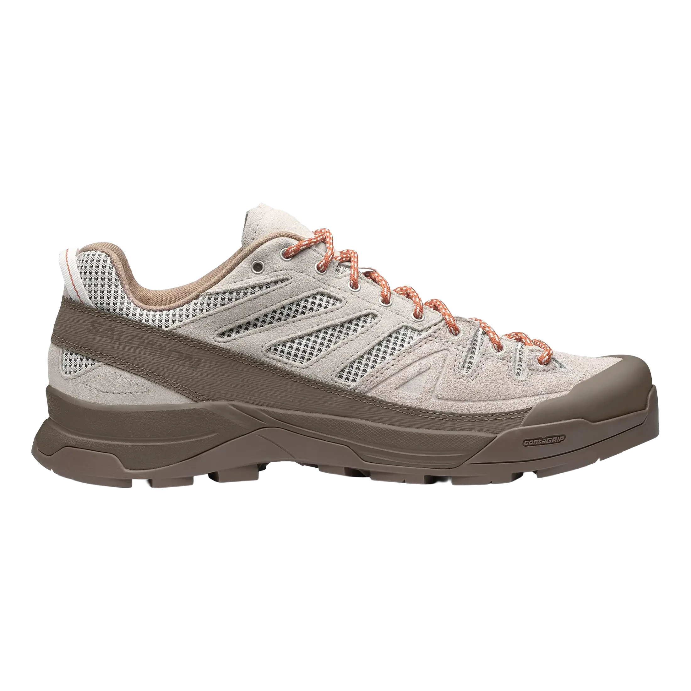 Salomon X ALP WOVEN - Walnut / Silver Cloud / Vanila Sneakers Salomon 