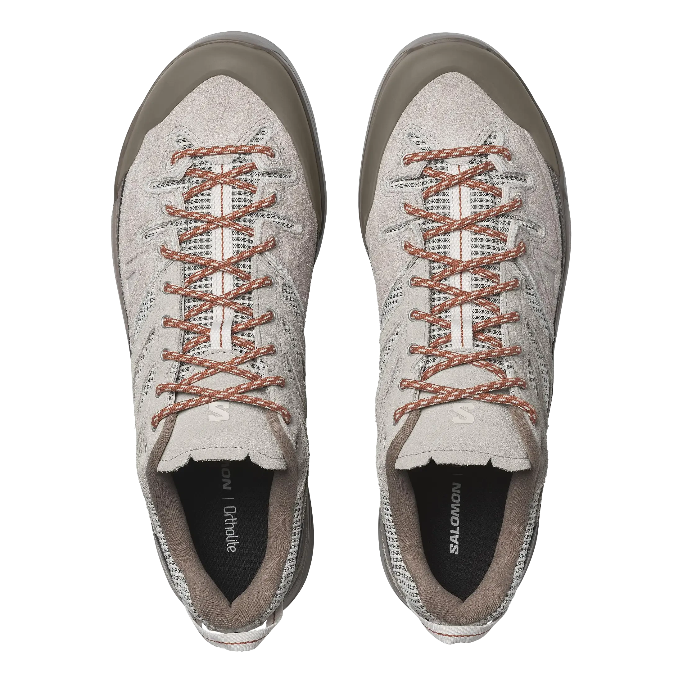 Salomon X ALP WOVEN - Walnut / Silver Cloud / Vanila Sneakers Salomon 