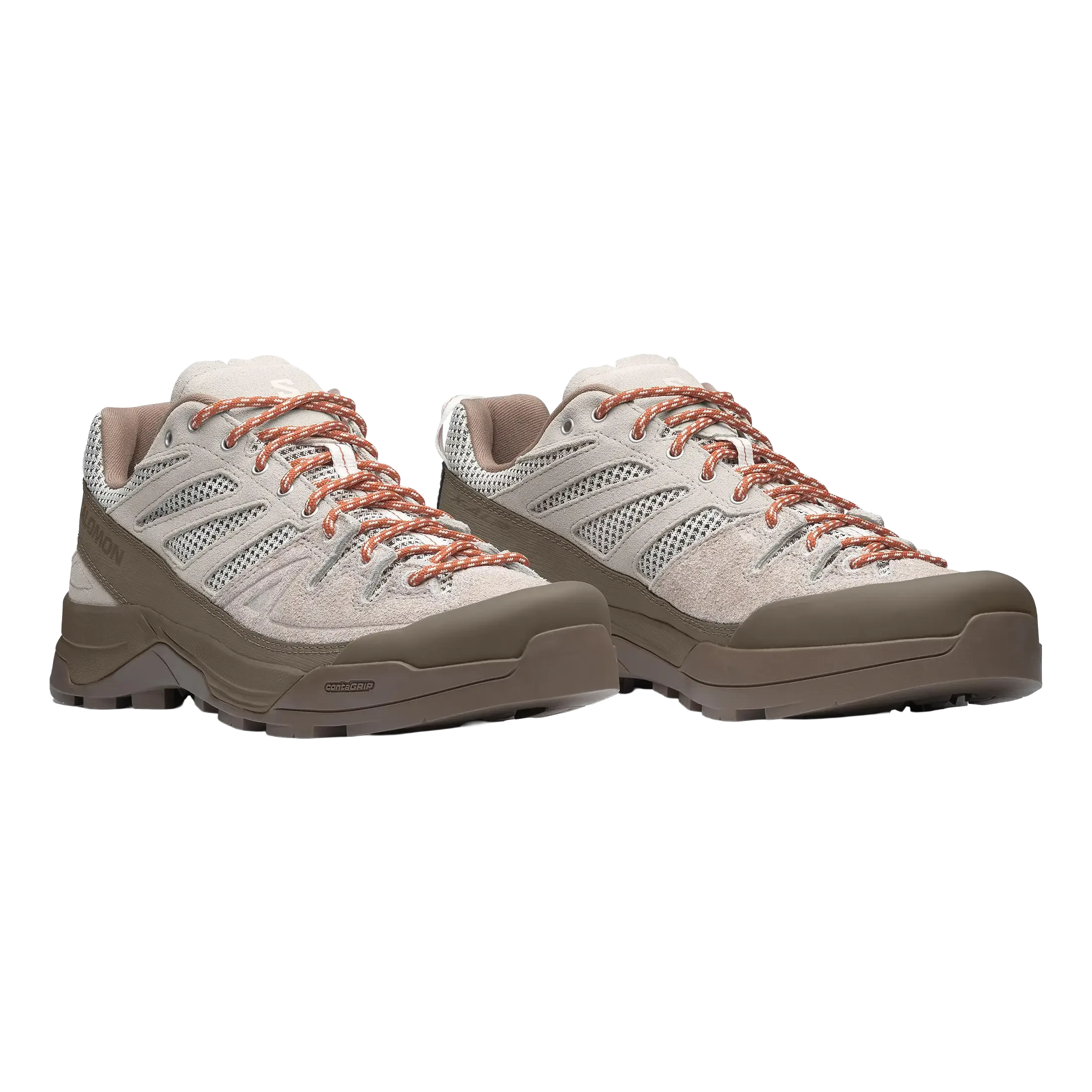 Salomon X ALP WOVEN - Walnut / Silver Cloud / Vanila Sneakers Salomon 
