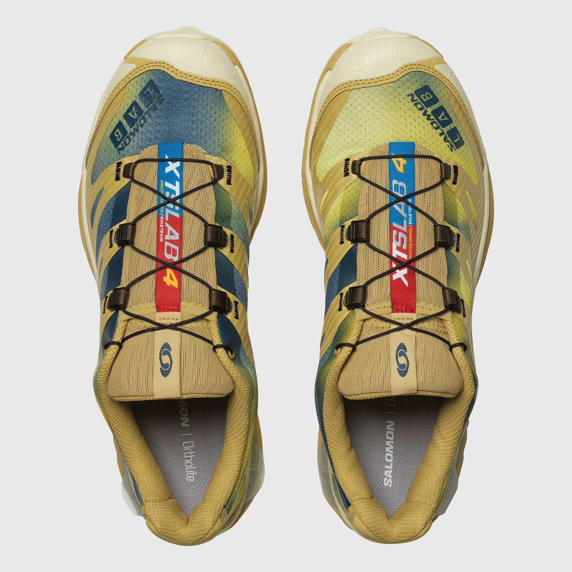 Salomon XT-4 OG AURORA BOREALIS Sneakers - Southern Moss / Transparent Yellow / Deep Dive Sneakers Salomon 