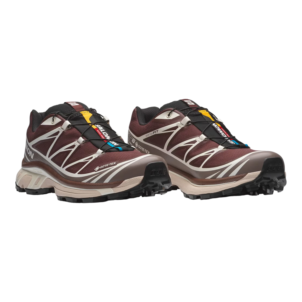 Salomon - XT-6 Gore-Tex - Bitter Chocolate / Iron / Vanilla Ice Sneakers Salomon 