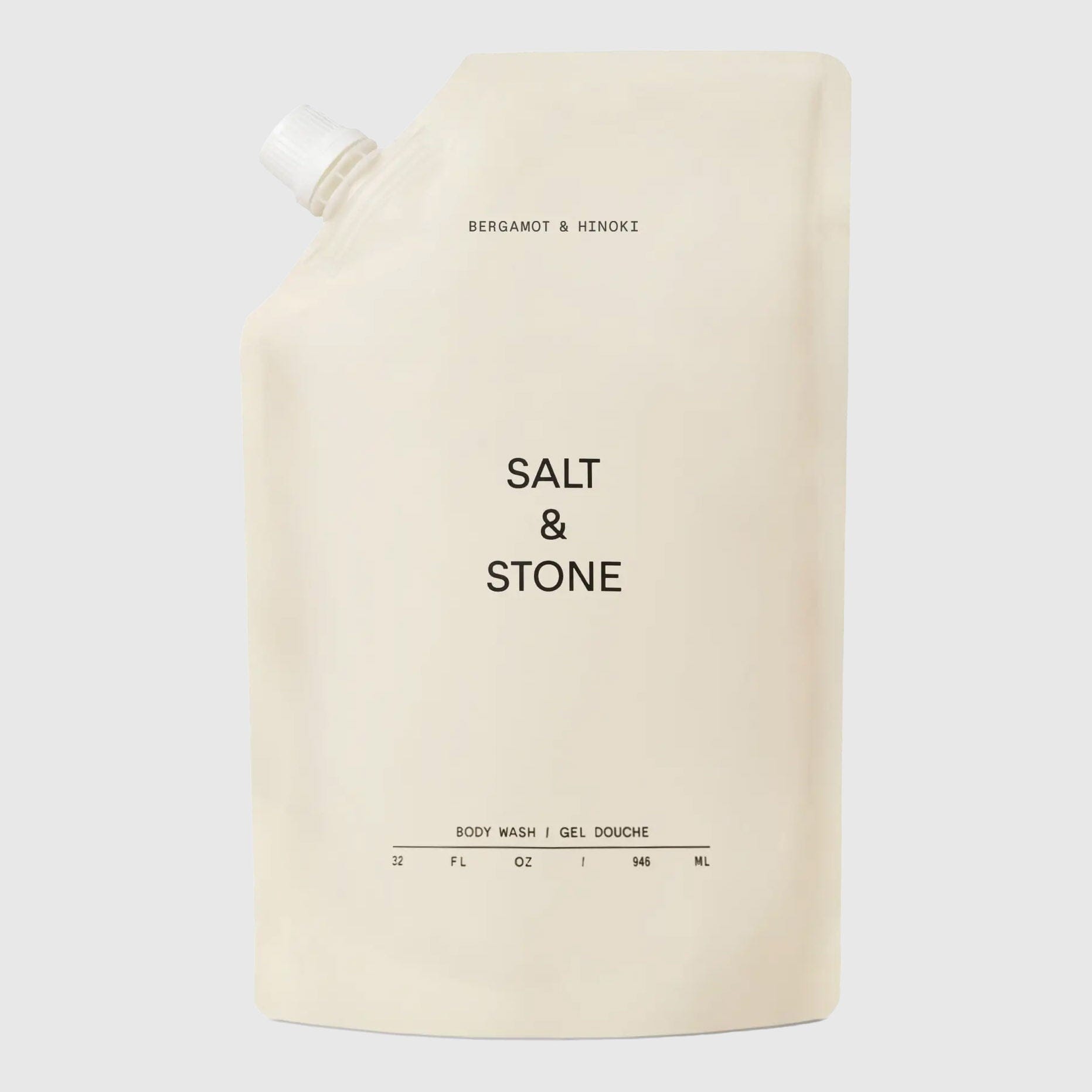 Salt & Stone Body Wash - Refill Hand & Body Salt & Stone Bergamot & Hinoki 