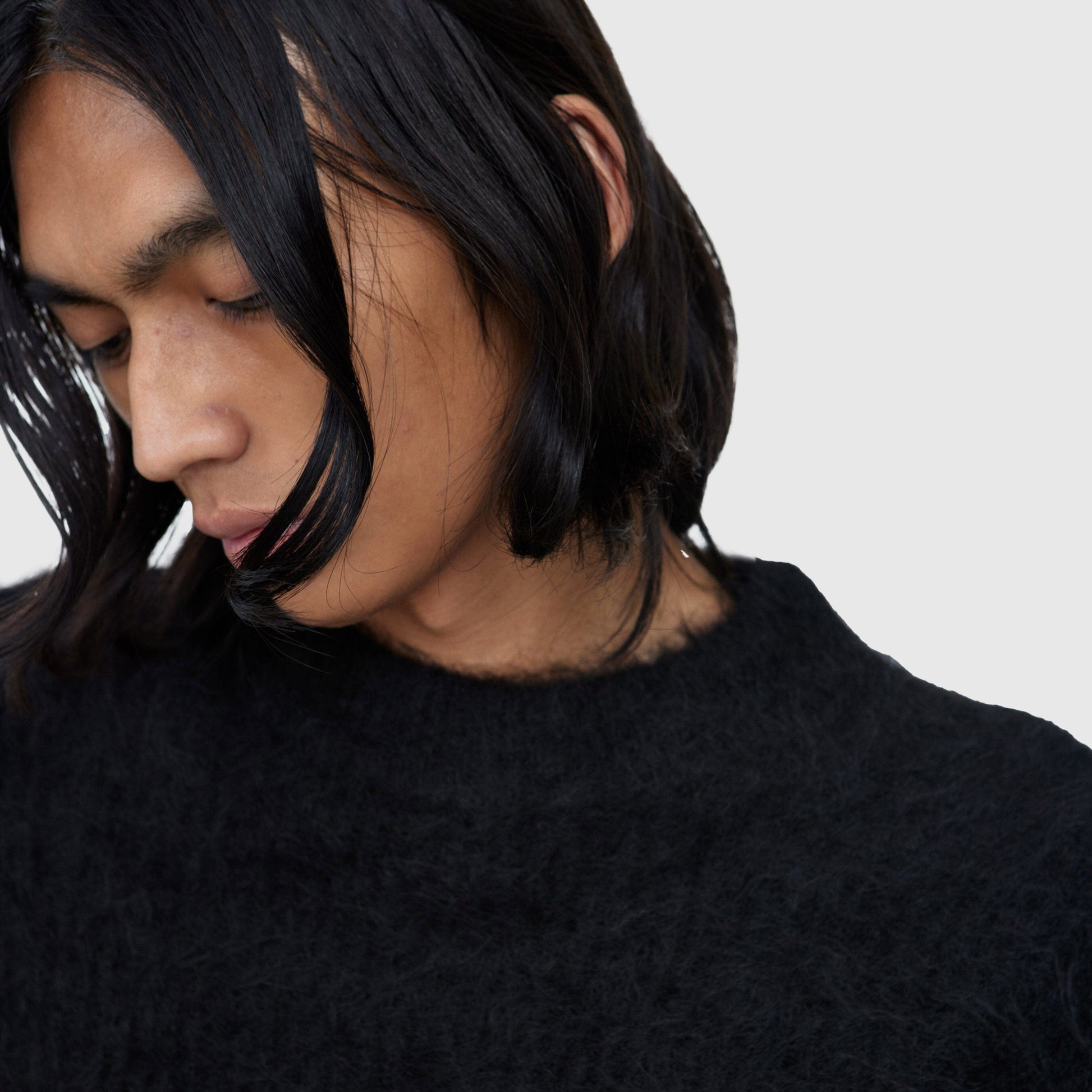 Séfr Haru Sweater - Black Alpaca Knitwear Séfr 