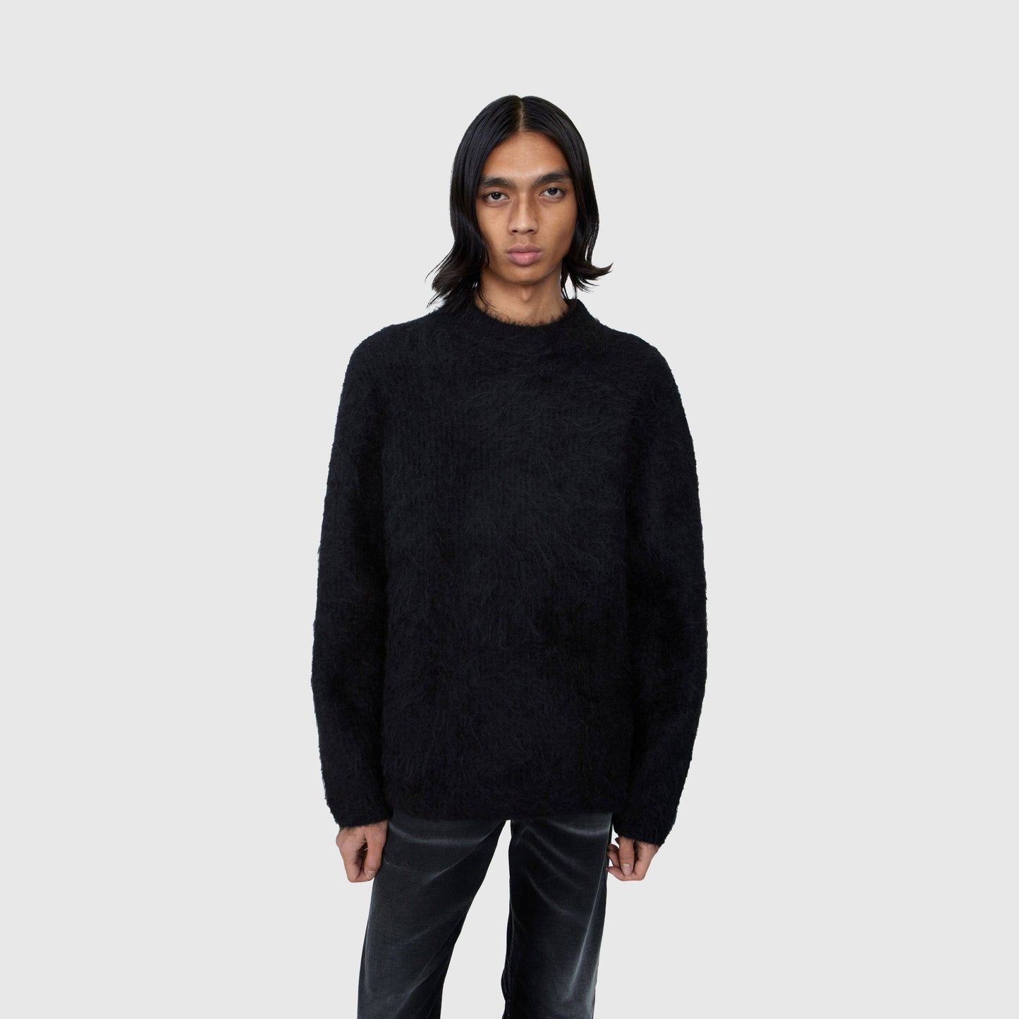 Séfr Haru Sweater - Black Alpaca Knitwear Séfr 