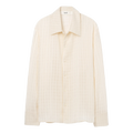Séfr Ignacio Shirt - Cloud White Check Shirt Séfr 