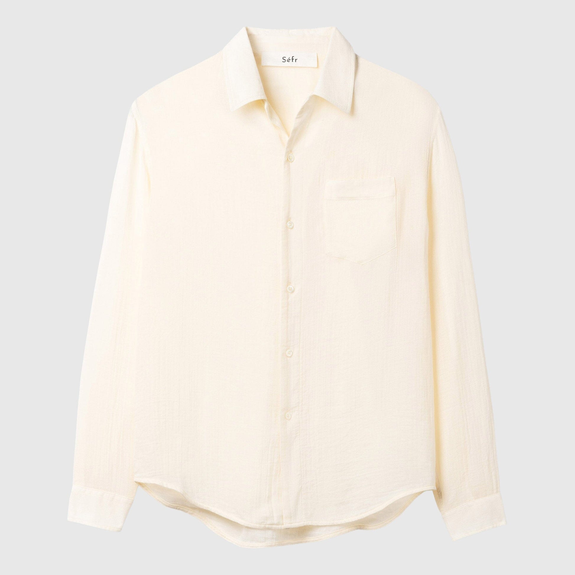 Séfr Leo Shirt - Vanilla White Shirt Séfr 