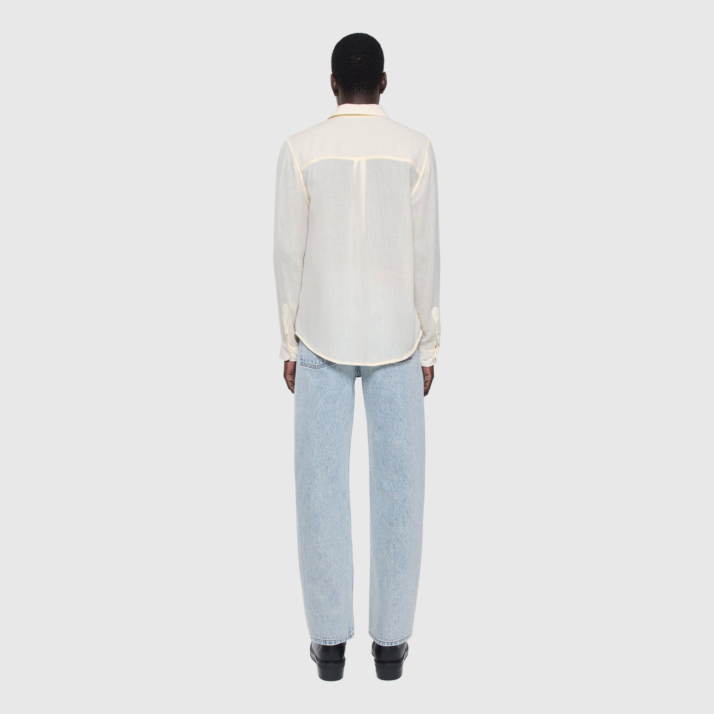 Séfr Leo Shirt - Vanilla White Shirt Séfr 