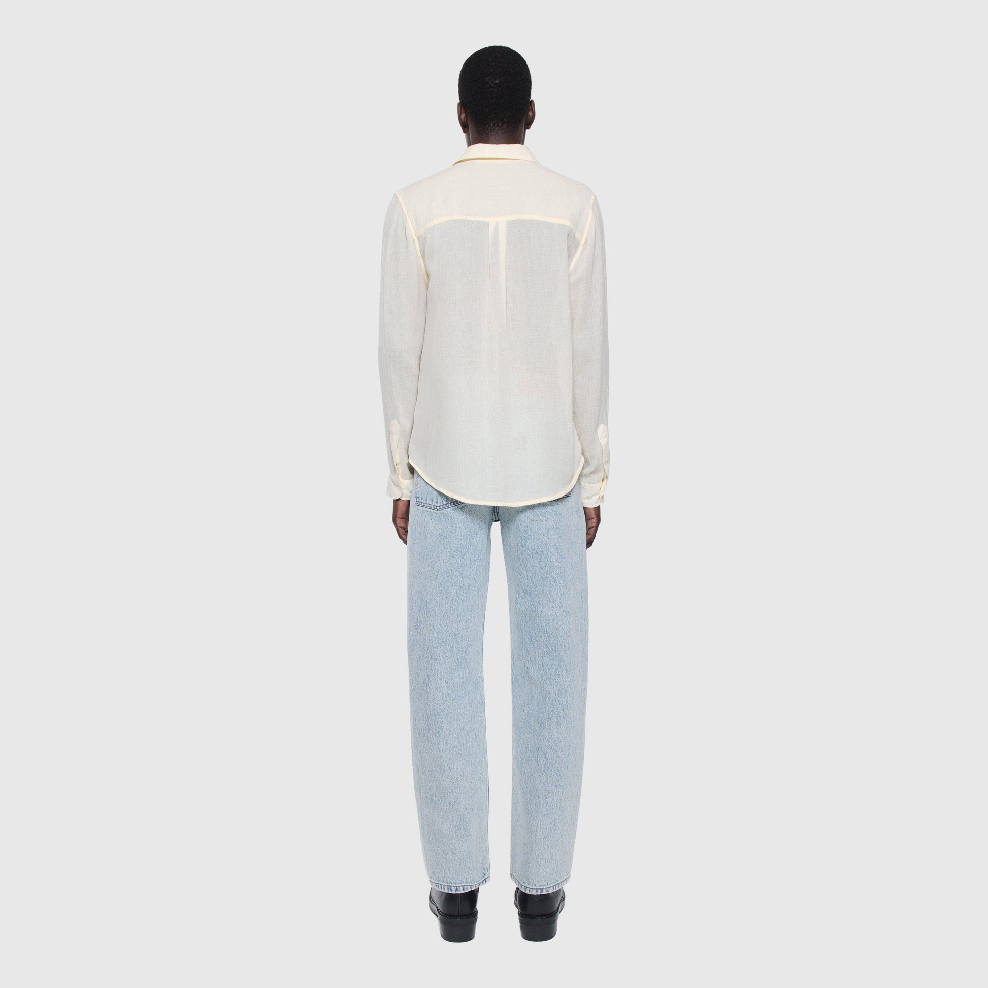 Séfr Leo Shirt - Vanilla White Shirt Séfr 