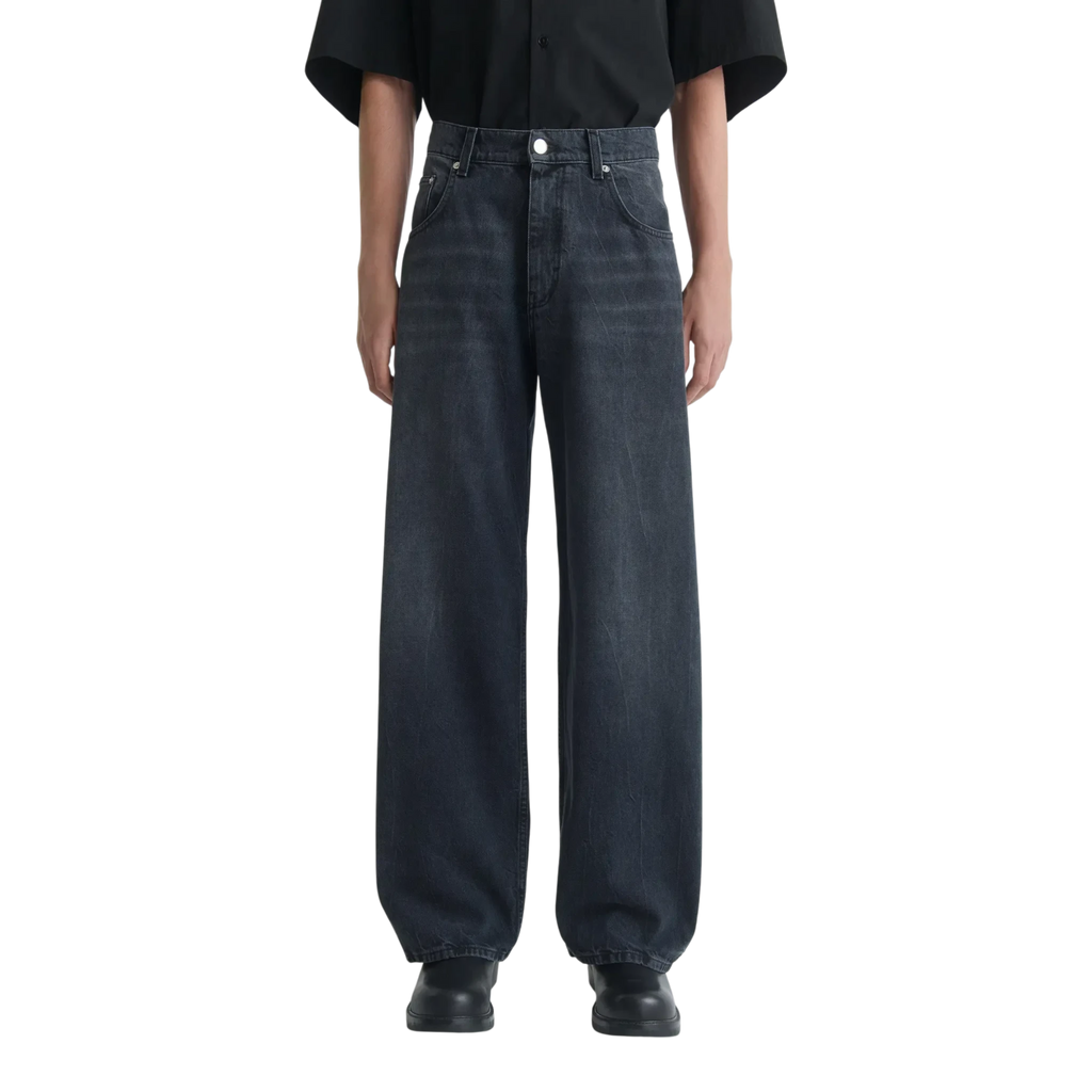 Séfr Relaxed Cut Jeans - Black Worn Wash Pants Séfr 