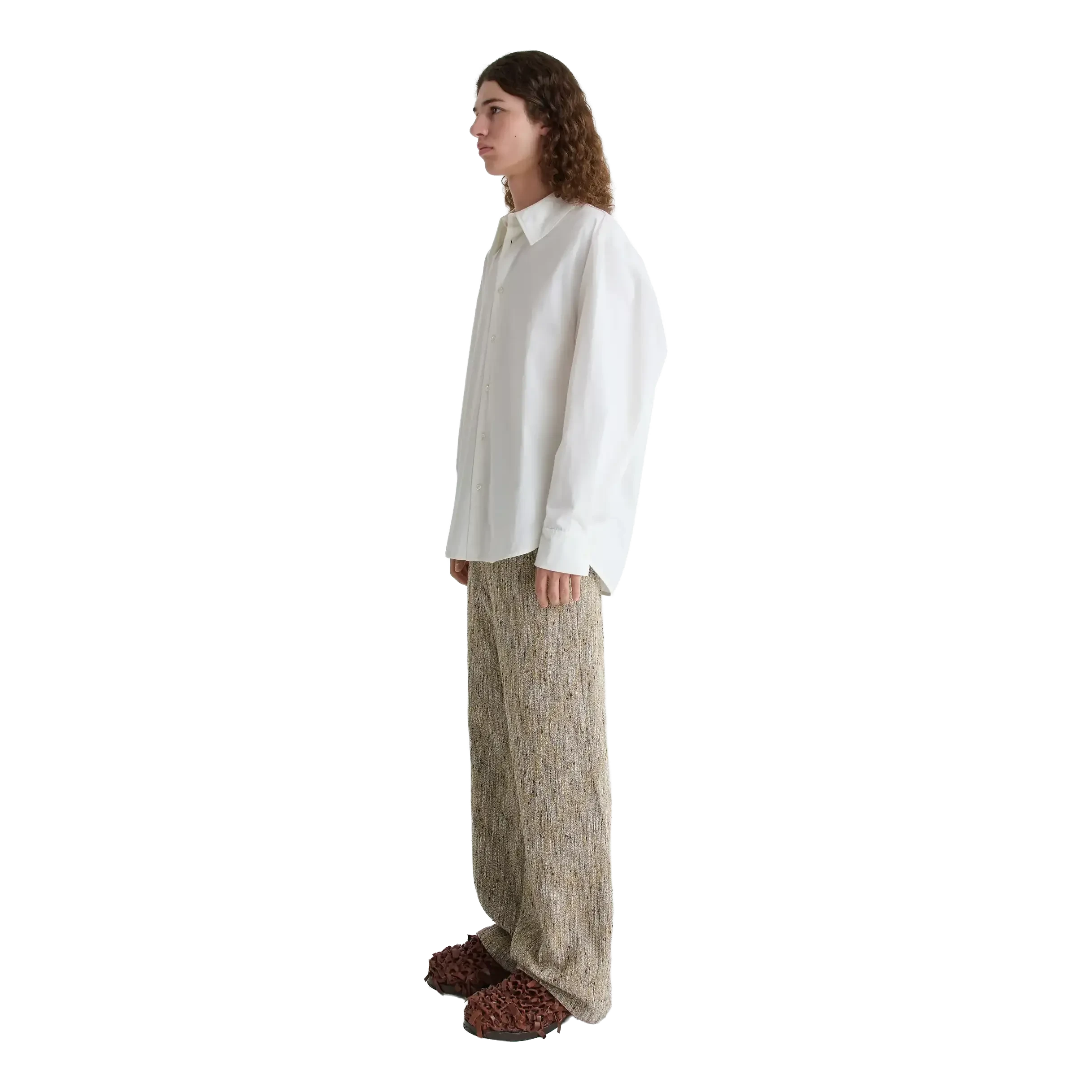 Séfr Trino Shirt - White Fine Poplin Shirt Séfr 