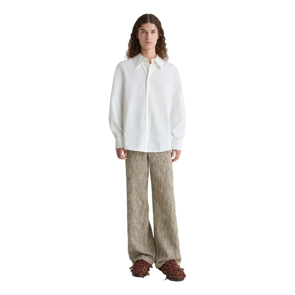 Séfr Trino Shirt - White Fine Poplin Shirt Séfr 