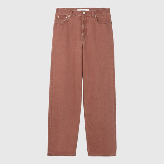 Séfr Wide Cut Jeans - Faded Red Pants Séfr 