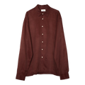 Soulland - Carl Viscose Linen Mix Shirt - Wine Skjorte Soulland 