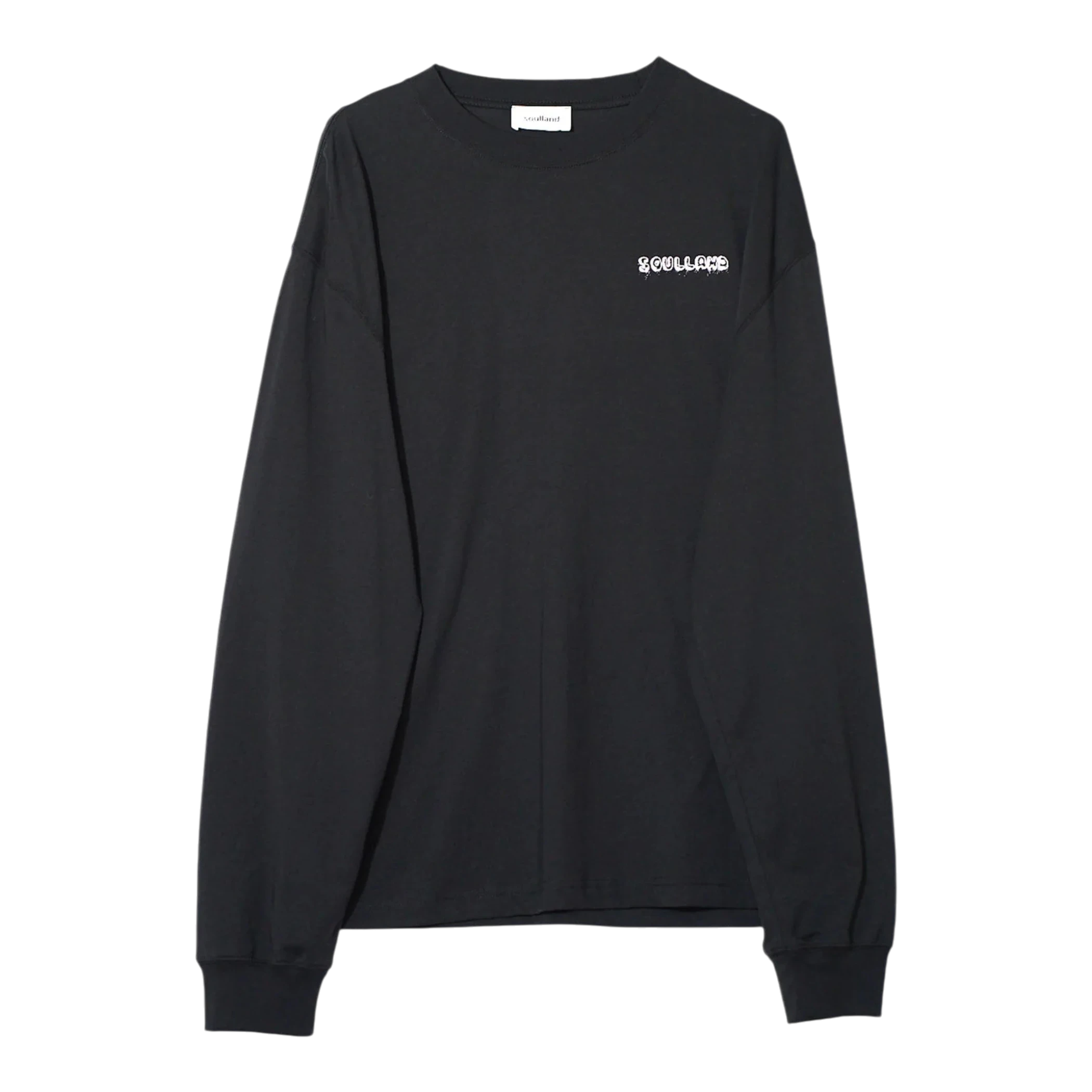 Soulland - Graffiti L/S T-Shirt - Black T-skjorte Soulland 