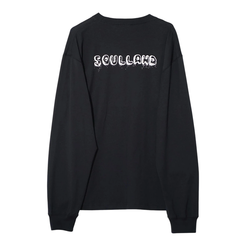 Soulland - Graffiti L/S T-Shirt - Black T-skjorte Soulland 