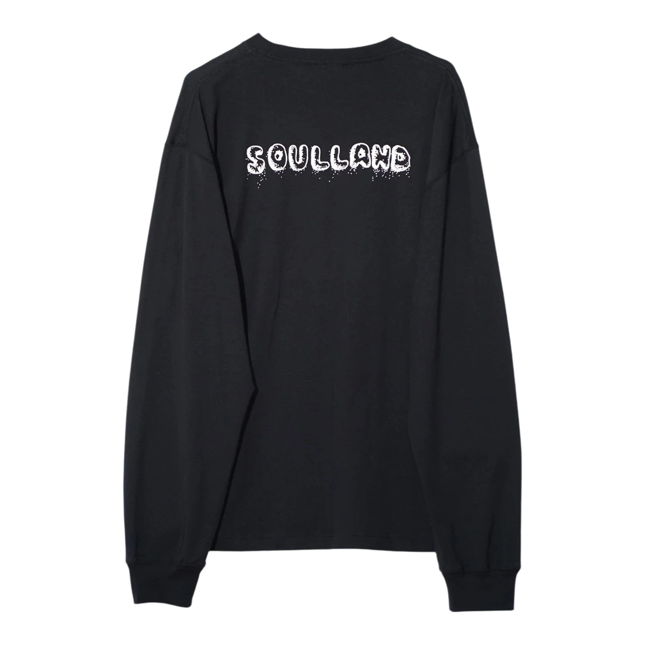 Soulland - Graffiti L/S T-Shirt - Black T-skjorte Soulland 