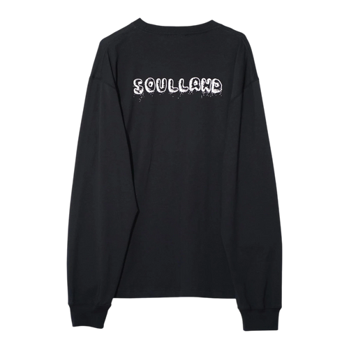 Soulland - Graffiti L/S T-Shirt - Black T-skjorte Soulland 