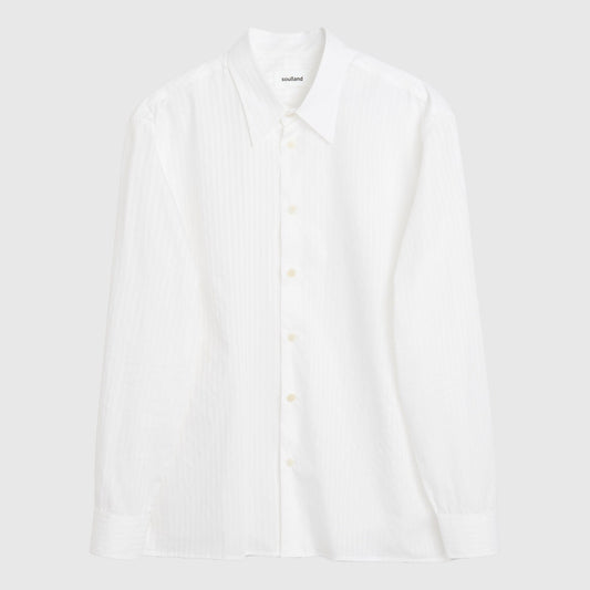 Soulland Perry Shirt - White Shirt Soulland 