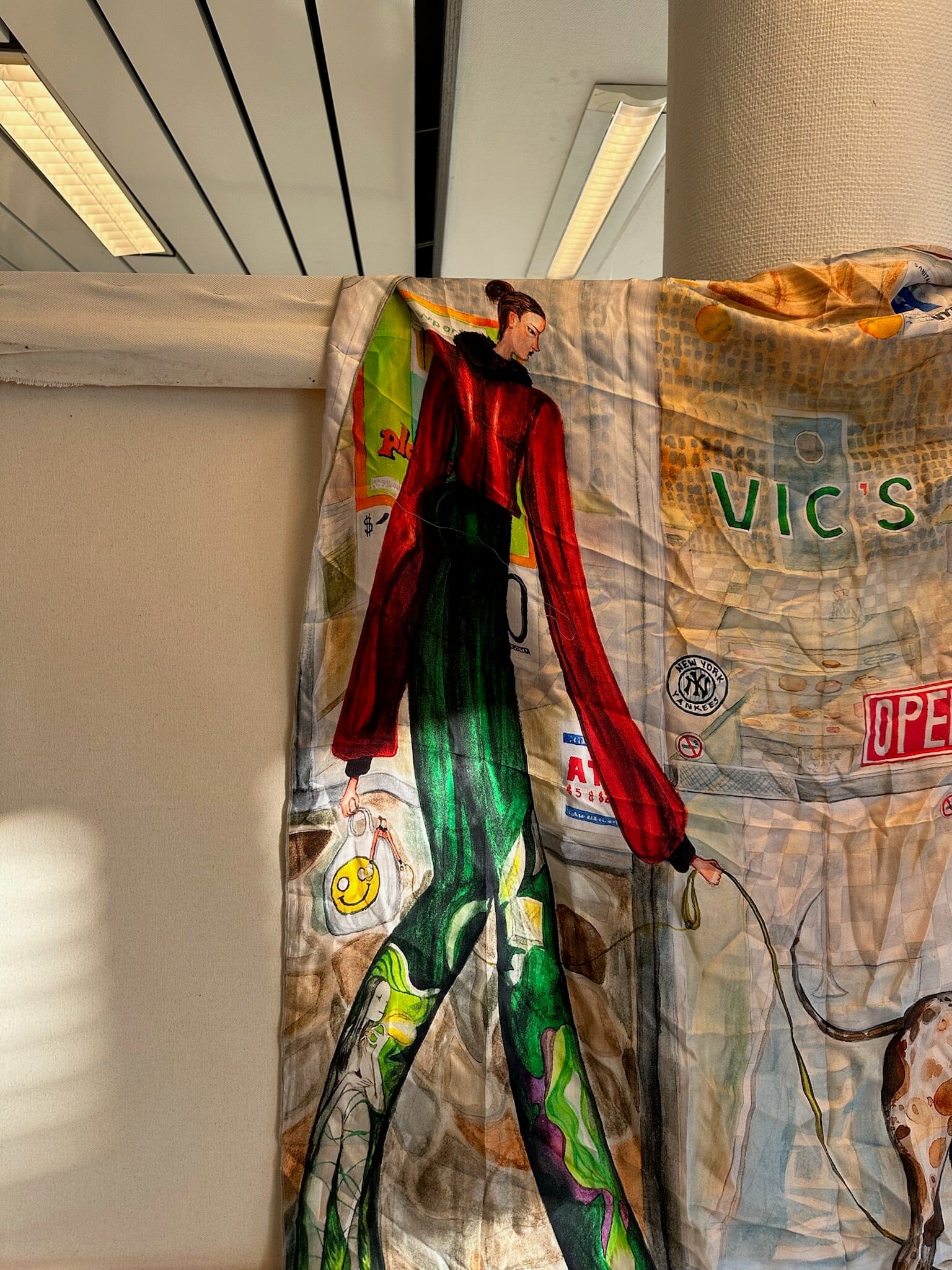 Special Lemon x Charlie Roberts Silk Scarf - Large 1 Scarf Special Lemon 