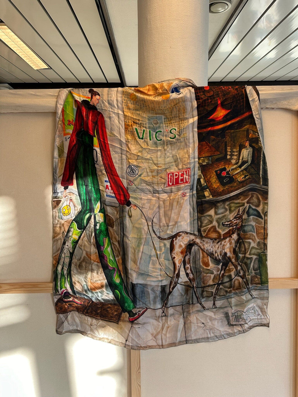 Special Lemon x Charlie Roberts Silk Scarf - Large 1 Scarf Special Lemon 