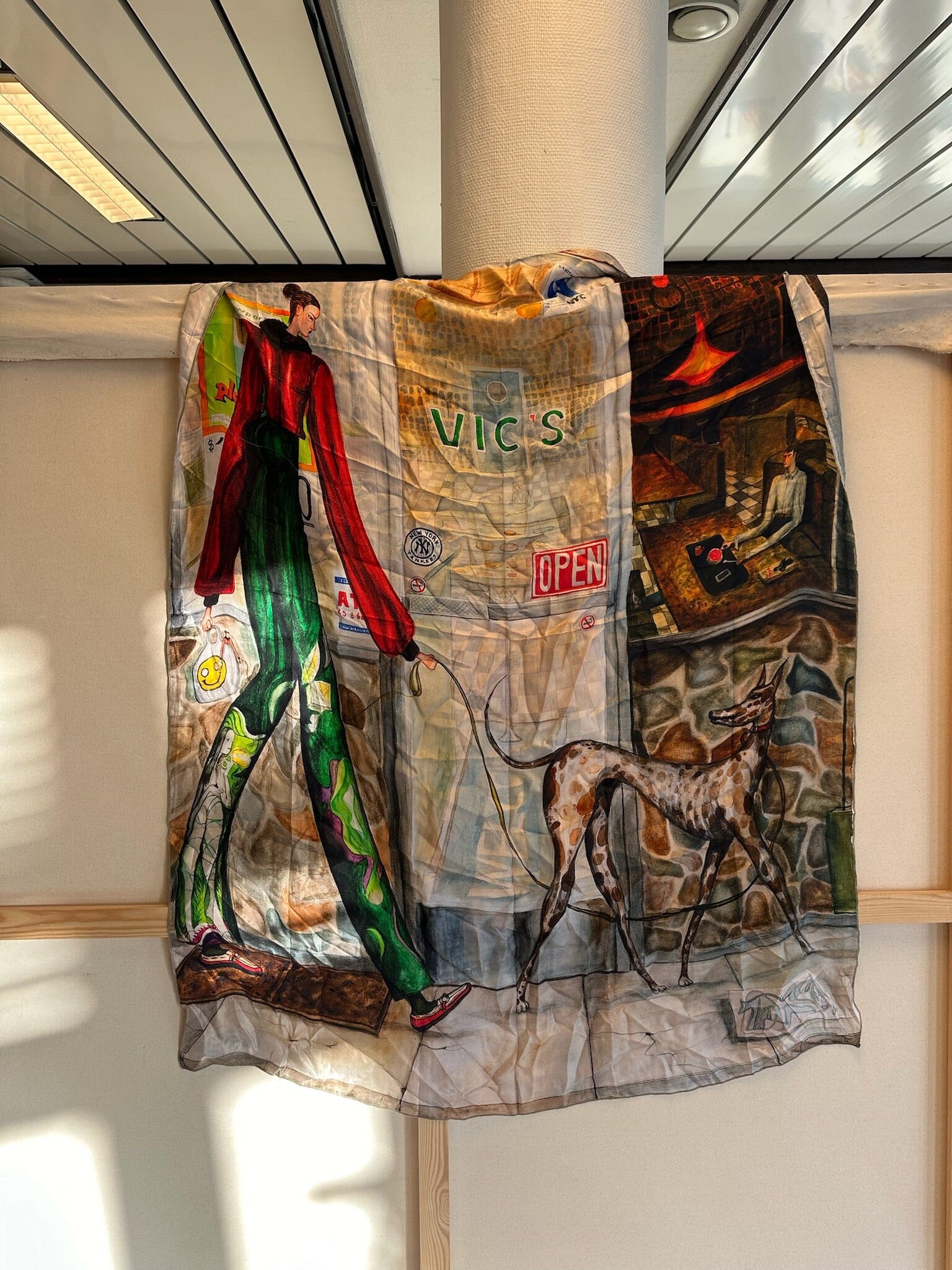 Special Lemon x Charlie Roberts Silk Scarf - Large 1 Scarf Special Lemon 